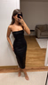 Vegan leather bandeau dress - Shop dress  – adoore.se