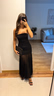 Dropped waist dress - Svart - Dam - Gina Tricot