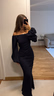 Reno maxi dress in navy - Shop dress  – adoore.se