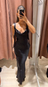 Frill dress - Svart - Dam - Gina Tricot