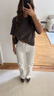 Perfect wide jeans - Vit - Dam - Gina Tricot