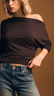 Camiseta Asimétrica