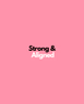 Strong & Aligned App