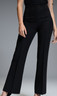Spodnie flare - czarny