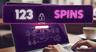 123 Casino UK Homepage