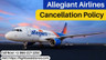 Allegiant Airlines Cancellation Policy