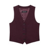 Chaleco burdeos