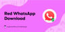 Red WhatsApp Download - Buymeacoffee