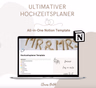 Ultimativer Hochzeitsplaner - Notion Template