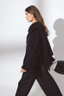 NAKD Knitted Cape Cardigan Black
