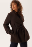 BUBBLEROOM Short Wool Blend Coat  - Bubbleroom