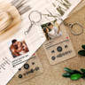 Custom Spotify Glass Keychain - A Unique Music Keychain Gift