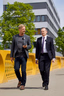 Spaziergang mit Volker Wissing