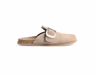 Suede Clogs Beige (reklam)