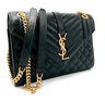 Black YSL Envelope Bag