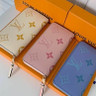 Pink LV Wallet