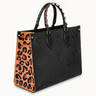LV Black & Leopard Purse