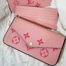 Pink LV Crossbody Bag