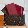 Classic LV 3 Piece Pochette