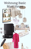 Wohnung Basic Must Haves