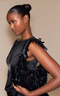Black Embellished Sequin Shoulder Bag | Accessories | PLT