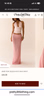 PLT Pink shimmer maxi skirt