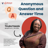 Ask your Anonymous Question here