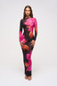 Patterned Coloured Bikini Cover Up