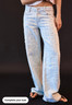 Textured Blue Jeans